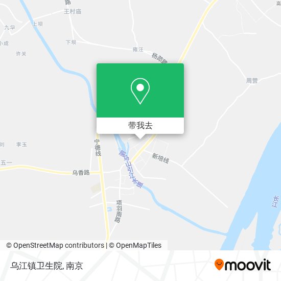乌江镇卫生院地图