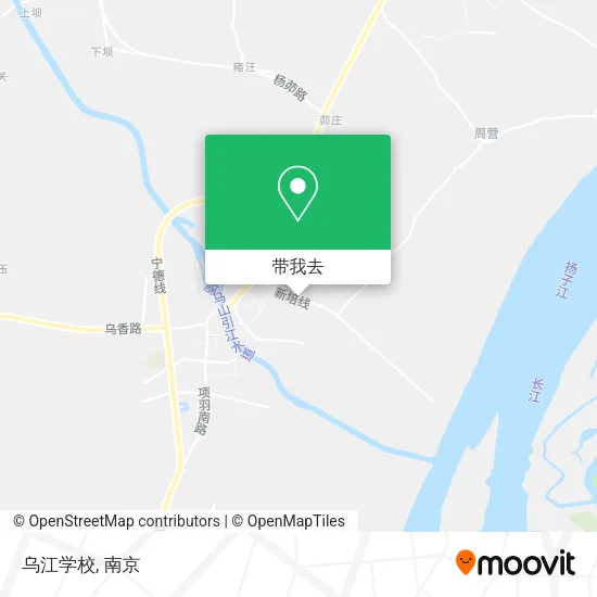 乌江学校地图
