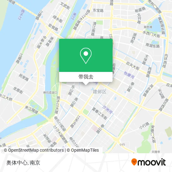 奥体中心地图