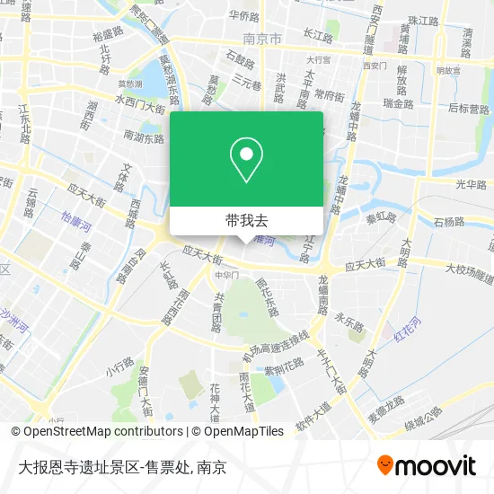 大报恩寺遗址景区-售票处地图