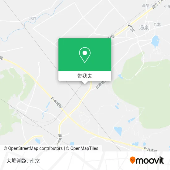 大塘湖路地图