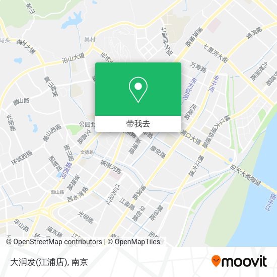 大润发(江浦店)地图