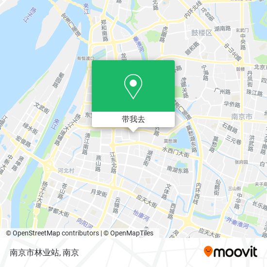 南京市林业站地图