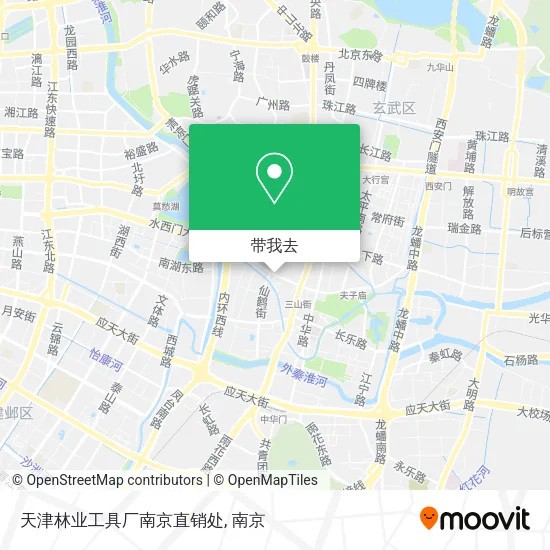 天津林业工具厂南京直销处地图