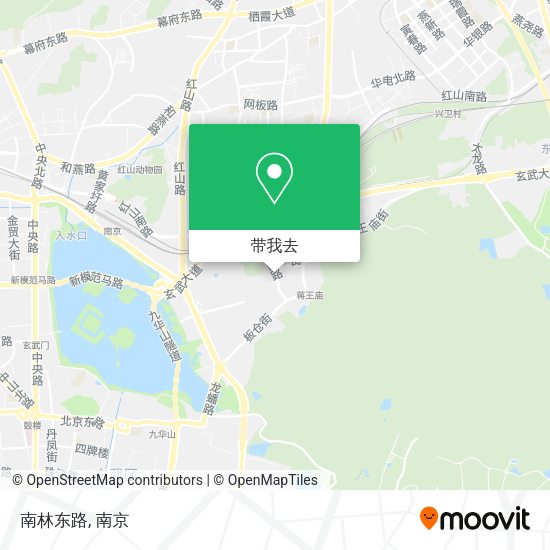 南林东路地图