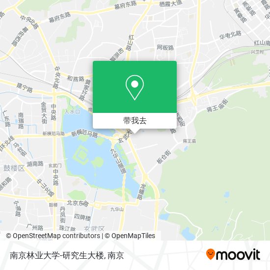 南京林业大学-研究生大楼地图