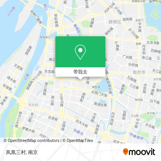 凤凰三村地图