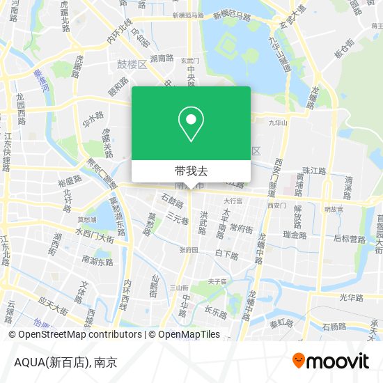 AQUA(新百店)地图