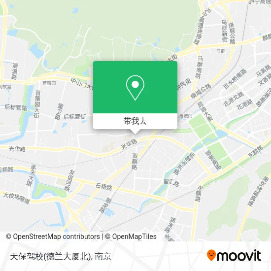 天保驾校(德兰大厦北)地图