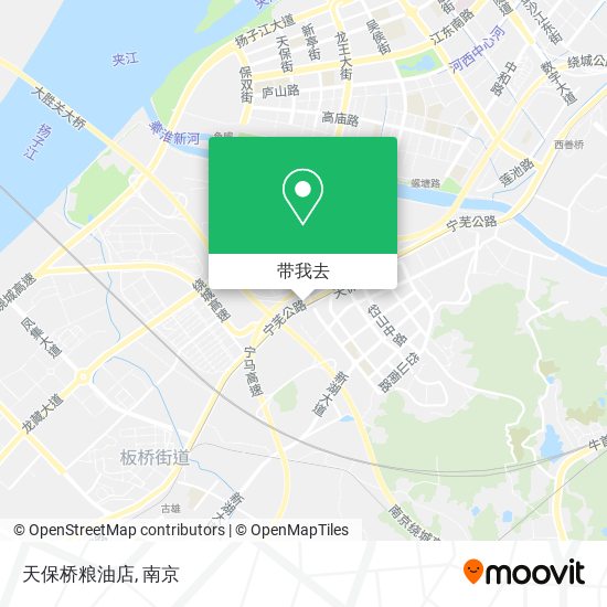天保桥粮油店地图