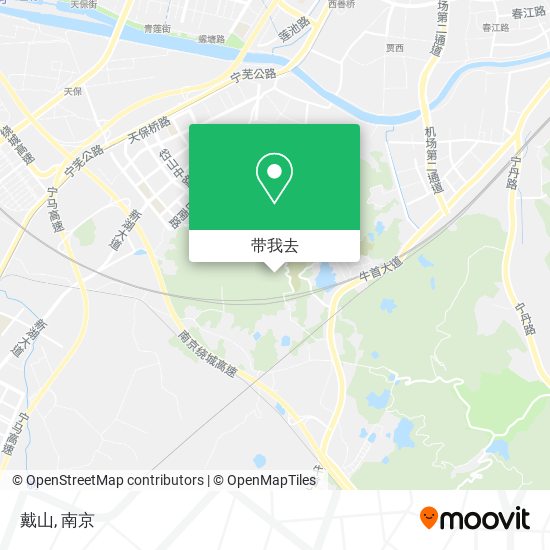 戴山地图