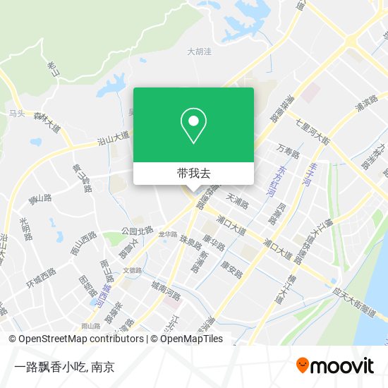 一路飘香小吃地图