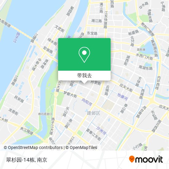 翠杉园-14栋地图