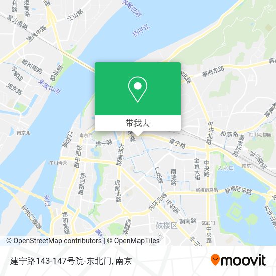 建宁路143-147号院-东北门地图
