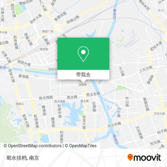 蜀水排档地图