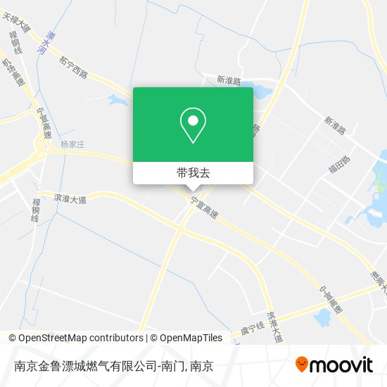 南京金鲁漂城燃气有限公司-南门地图