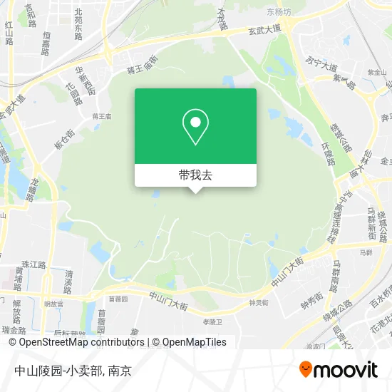 中山陵园-小卖部地图