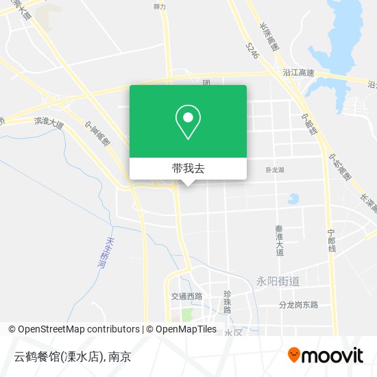 云鹤餐馆(凓水店)地图