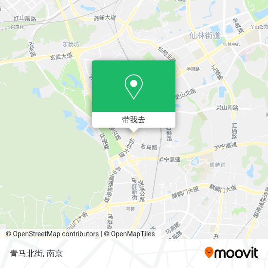 青马北街地图
