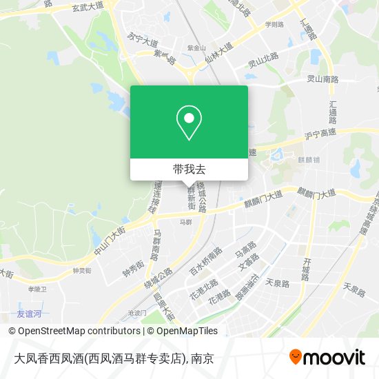 大凤香西凤酒(西凤酒马群专卖店)地图