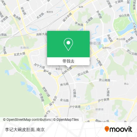李记大碗皮肚面地图