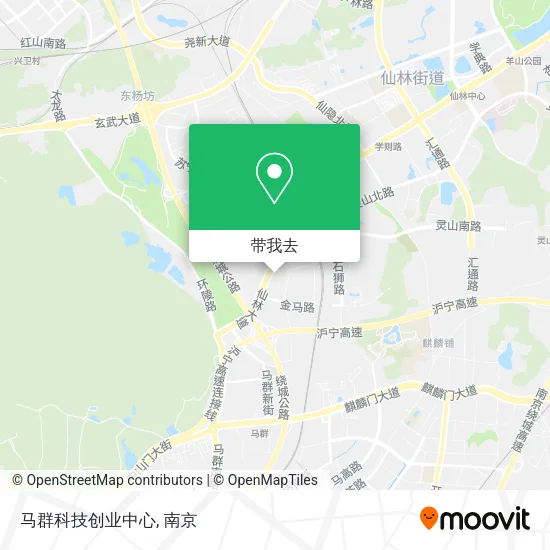 马群科技创业中心地图
