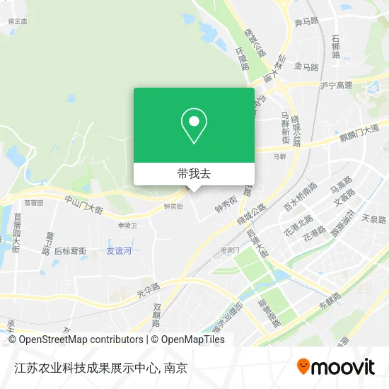 江苏农业科技成果展示中心地图
