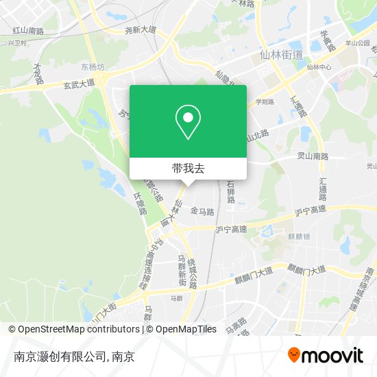 南京灏创有限公司地图