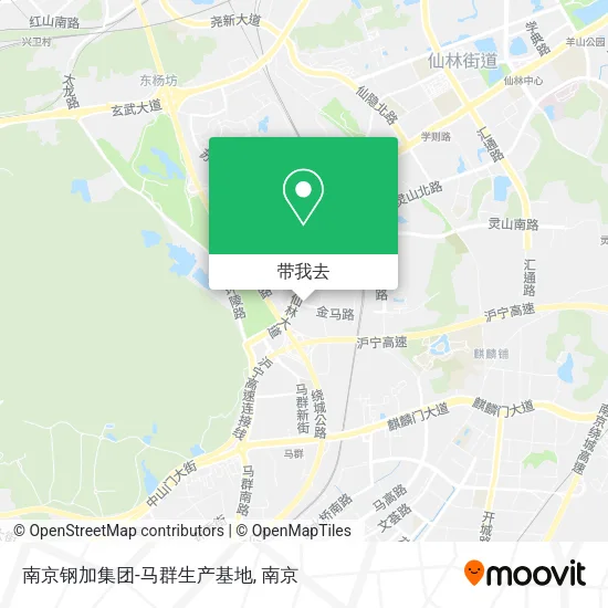 南京钢加集团-马群生产基地地图