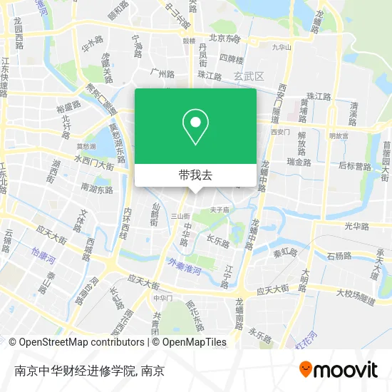 南京中华财经进修学院地图