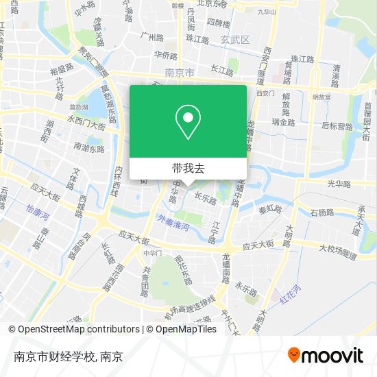 南京市财经学校地图