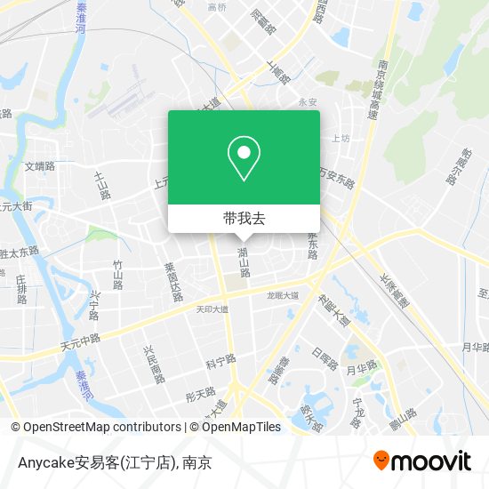 Anycake安易客(江宁店)地图