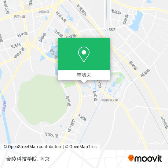 金陵科技学院地图