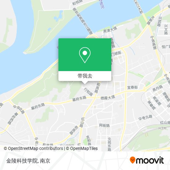 金陵科技学院地图