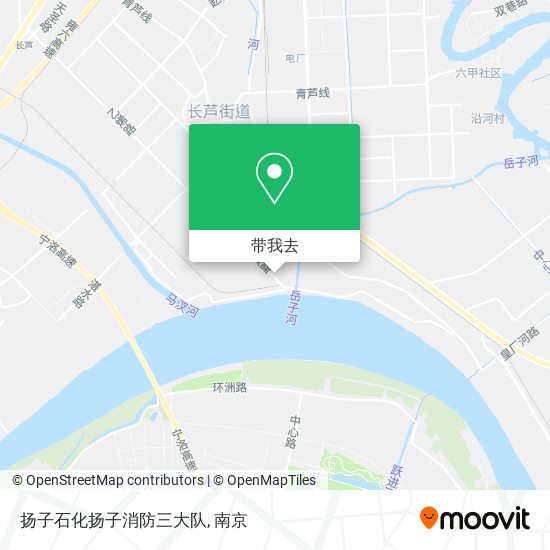 扬子石化扬子消防三大队地图