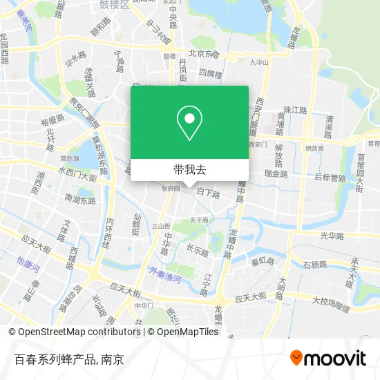 百春系列蜂产品地图