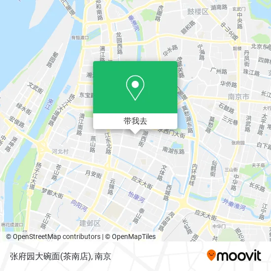 张府园大碗面(茶南店)地图