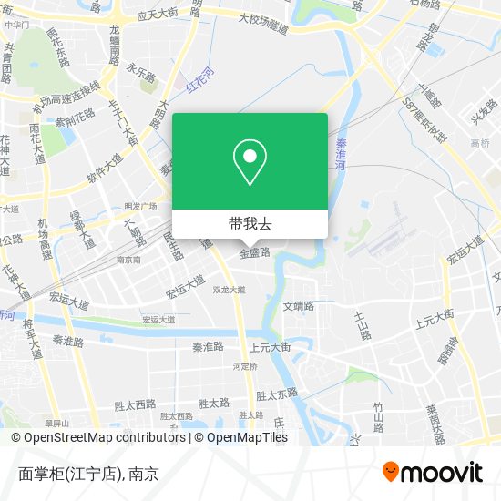 面掌柜(江宁店)地图