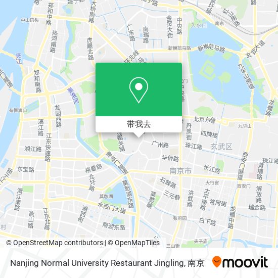 Nanjing Normal University Restaurant Jingling地图