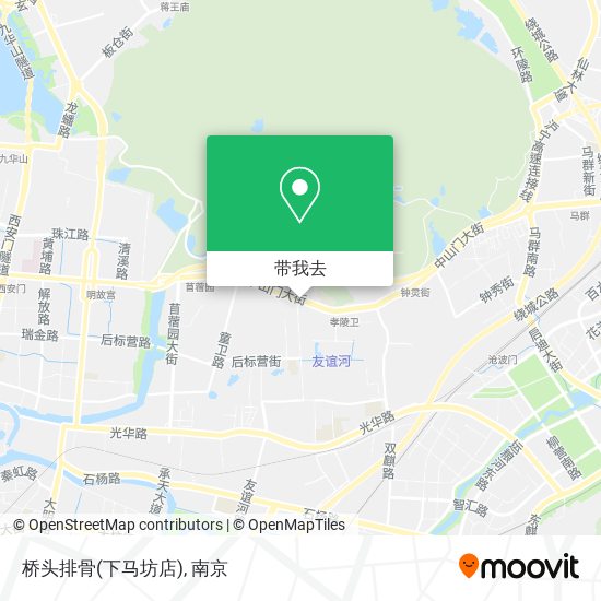 桥头排骨(下马坊店)地图