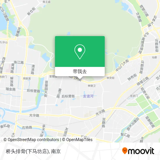 桥头排骨(下马坊店)地图