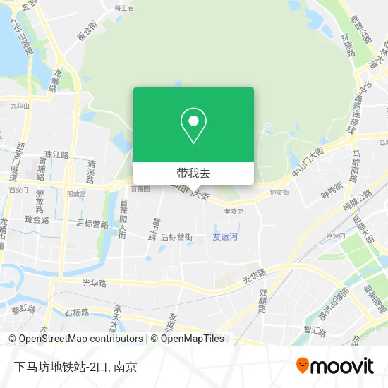 下马坊地铁站-2口地图