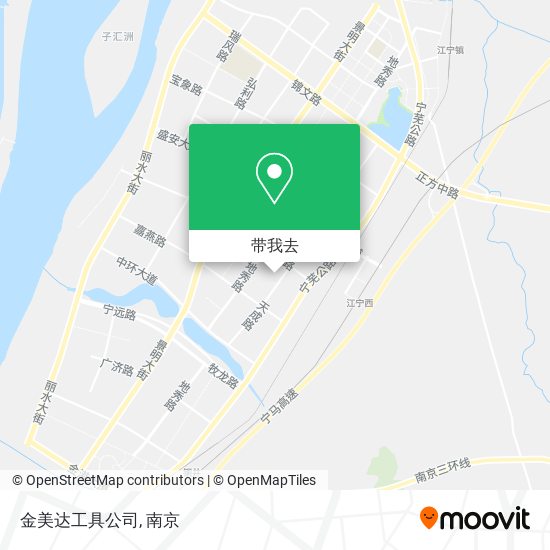 金美达工具公司地图