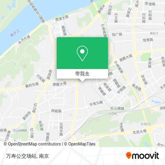 万寿公交场站地图