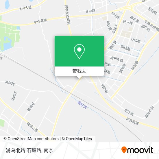 浦乌北路·石塘路地图