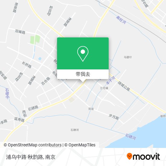 浦乌中路·秋韵路地图