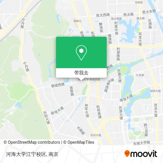 河海大学江宁校区地图