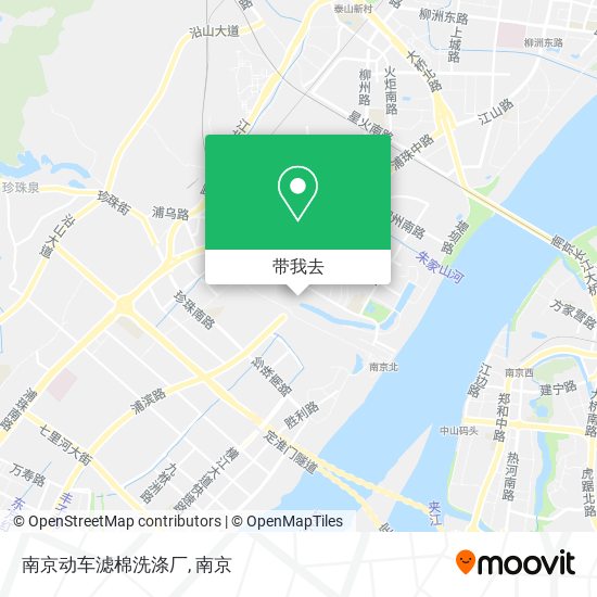 南京动车滤棉洗涤厂地图