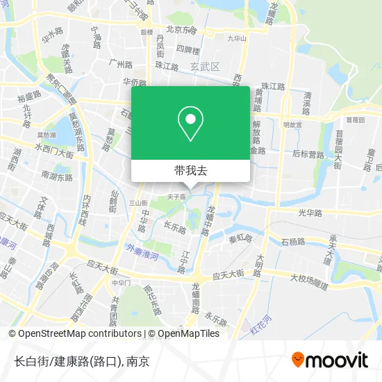 长白街/建康路(路口)地图