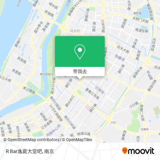 R Bar逸庭大堂吧地图